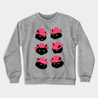 Marcy The Cowgirl Pattern Crewneck Sweatshirt